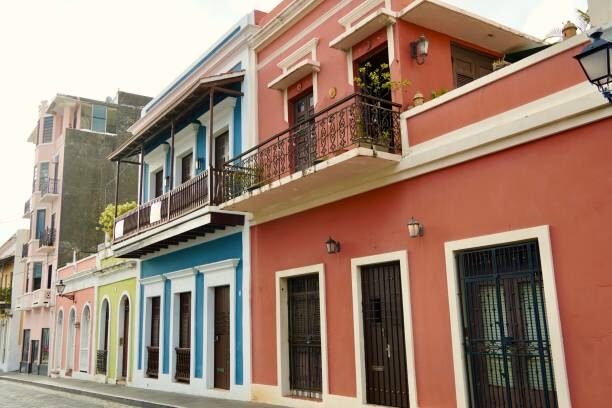 Colonial facades in Casco Viejo